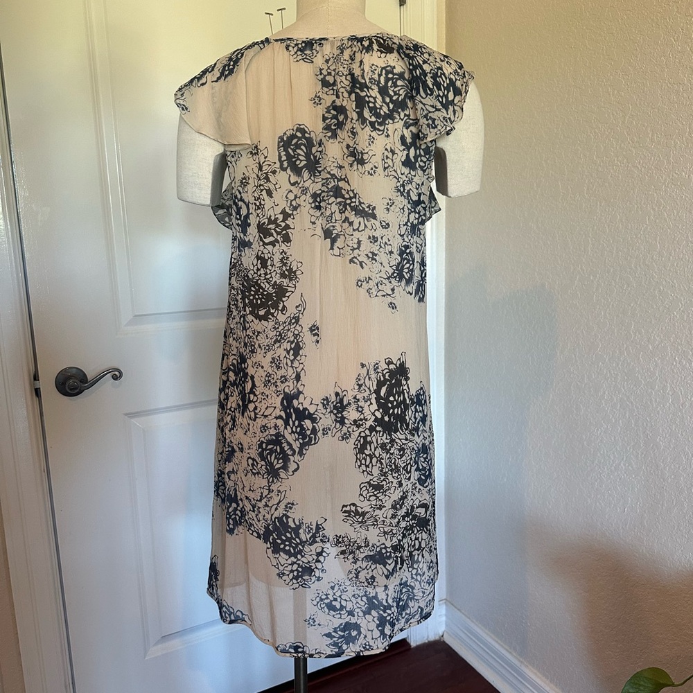 Chic Floral Women's Mini Dress - Picture 2 of 3
